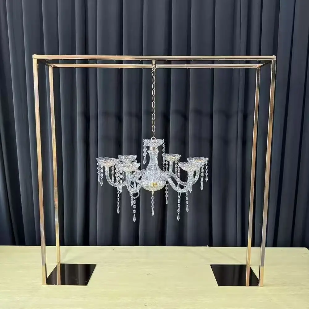 Wedding Centerpieces Wedding Candelabra Tall Taper Candlestick Holder Acrylic Clear Candle Holder