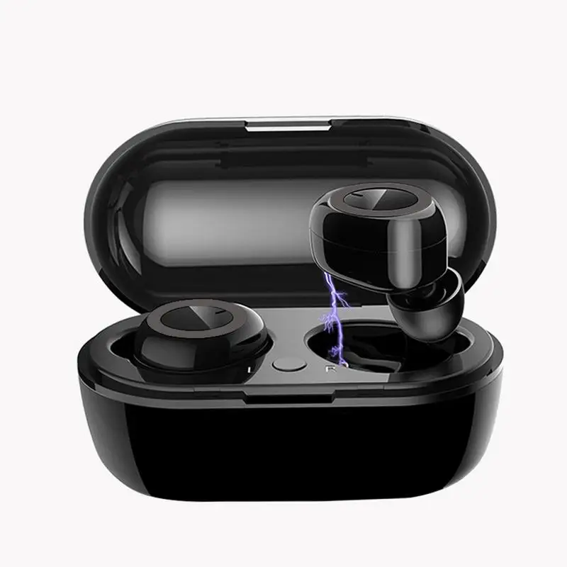 Wireless Sleep Earbuds 5.0 Noise Cancelling Magnetic Blue Tooth Portable Headphones In-Ear Noise Cancelling Stereo Sound