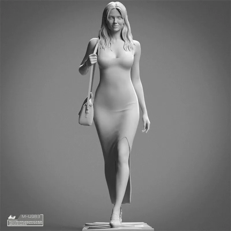 1/24 Scale Resin Figure Assembled Model Kit Female Model Cameron Diaz Hobby Miniature Toy Unassembled Unpainted 3D printing