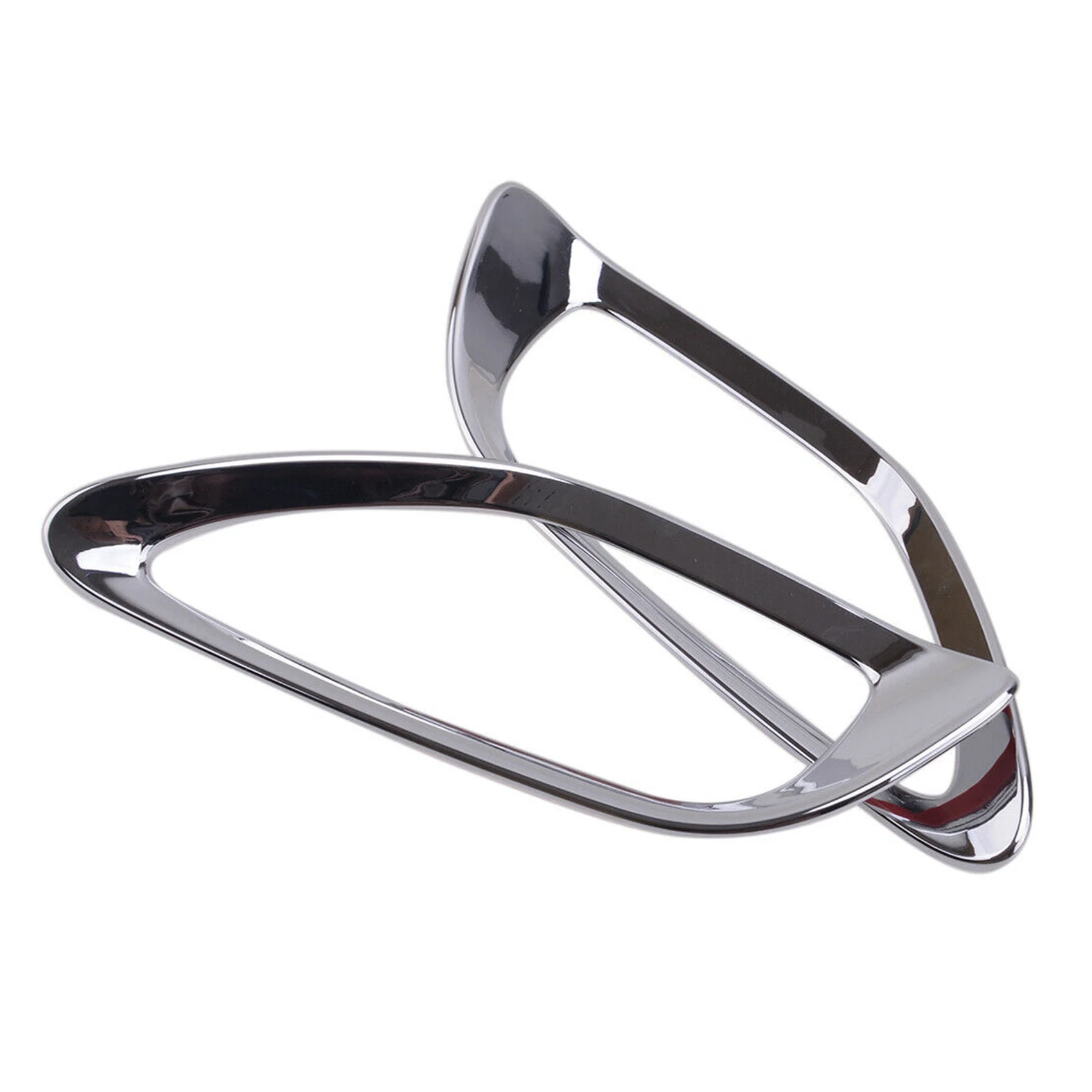 

Строгий 1 пара хромированных серебряных задних противотуманных фар, накладка, рамка для Kia Seltos KX3 2019-2024, декоративные колпачки для автомобильных противотуманных фар, замена