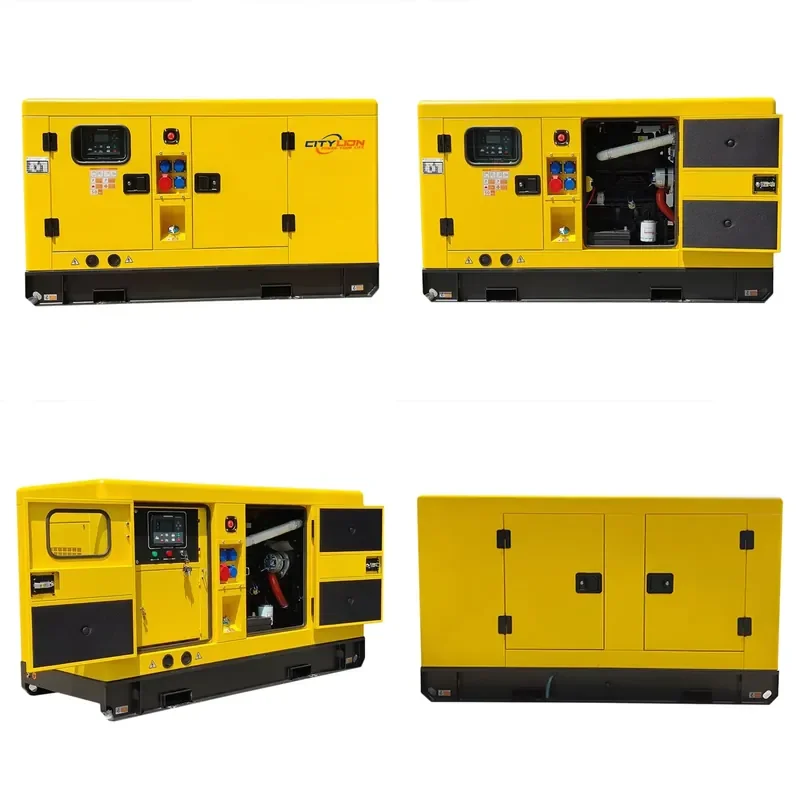 CITY LION GFS-R33 20-50kw 50Hz Silent Open Frame Generator Set Auto Start Remote Start ATS High Efficiency for Engine