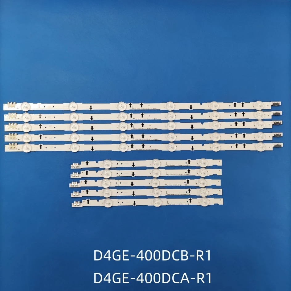LED Backlight Strips For D4GE-400DCA 400DCB-R2 R1 UE40J5500 UE40J6200 UE40H6300 UE40J5120 UE40H5290 UE40H6410 UE40H6500