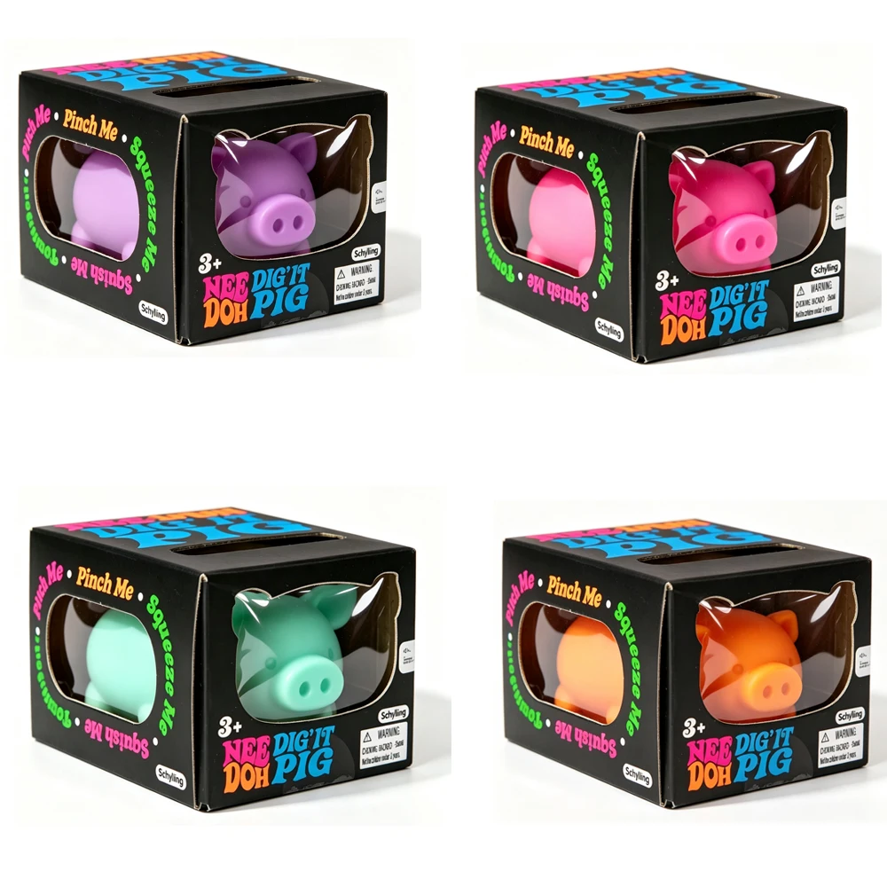 2027 New NeeDoh Adult Use toy Pig appearance -  Squeeze Toy Adult Gift suitable for stress relief and release Adult used ﻿