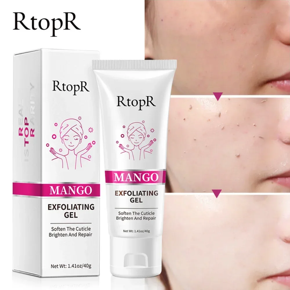 Facial Exfoliating Cream 40g Whitening Moisturizing Repairing Facial Scrub Cleaner Acne Blackhead Treatment Skin Care Products