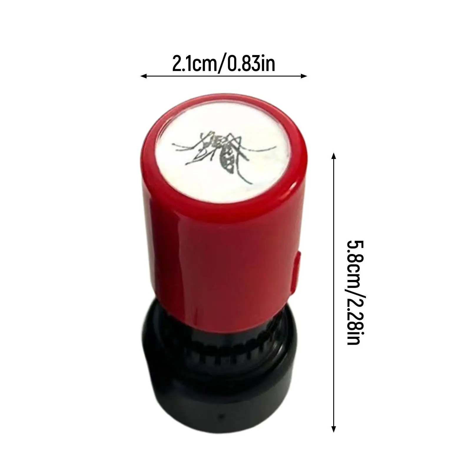 Mosquito Seal Stamp Toy Scrapbooking Decorazioni creative Divertente Colore casuale