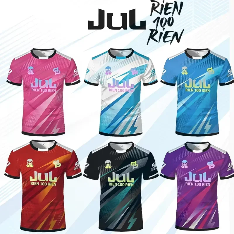 New JUL Toto Ninetta Printed T Shirt Men Women Hip Hop Breathable Soccer Training Jersey Adult Kids Sports Apparel 2026