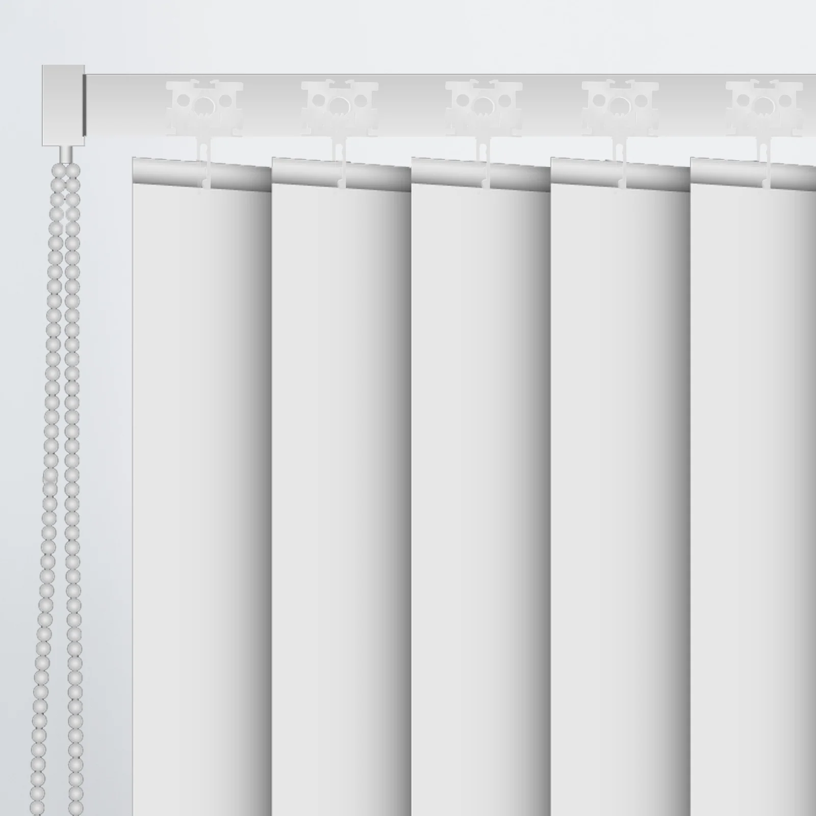 

12Pcs Vertical Blind Carrier Replacement Stems Premium Plastic Fixing Tool for Broken Windows Blind Parts