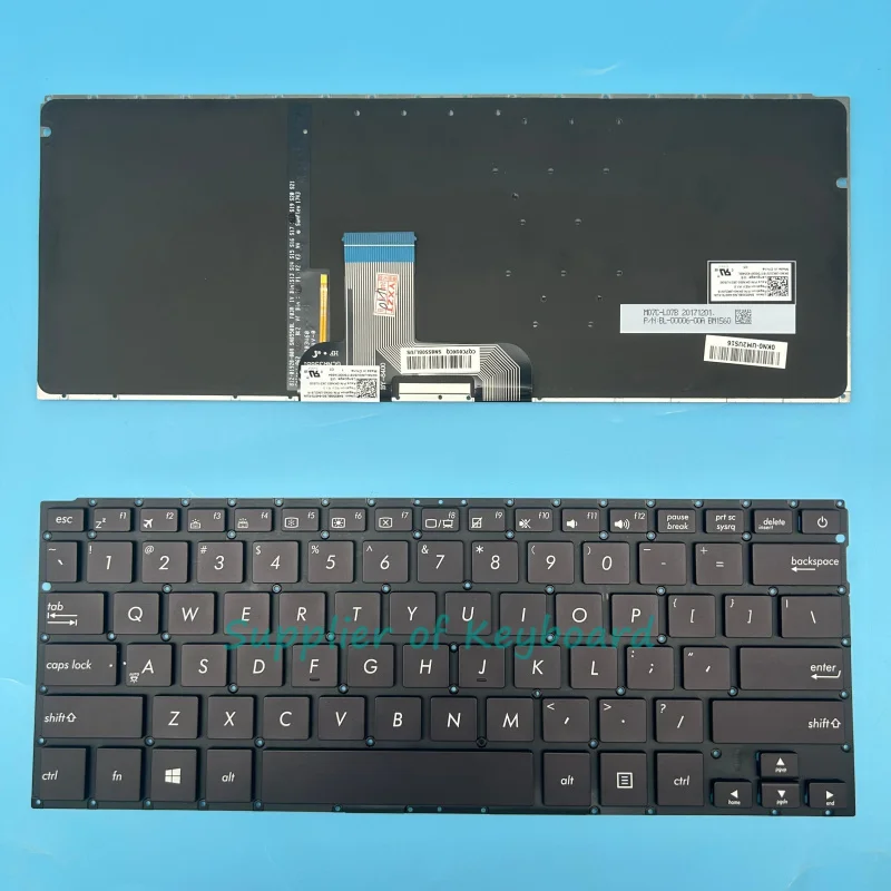 New English Keyboard For Asus ZenBook UX310 UX310UA UX310UQ UX310UAK U4000 RX310 UX410 UX410UA UX410UQ UX410UF U4100 RX410