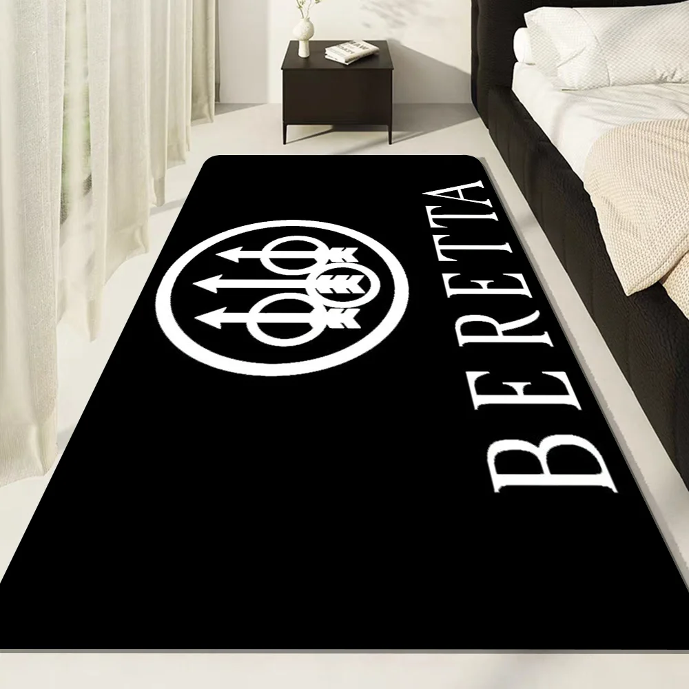 Gun Beretta Floor Mat Cheaper Anti-slip Modern Living Room Balcony Printed Bedside Mats