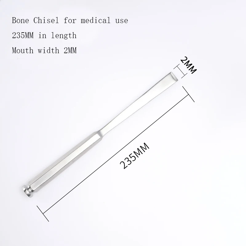 

Orthopedic instruments, medical bone knife, stainless steel, bone chisel, flat bone knife, medical bone chisel