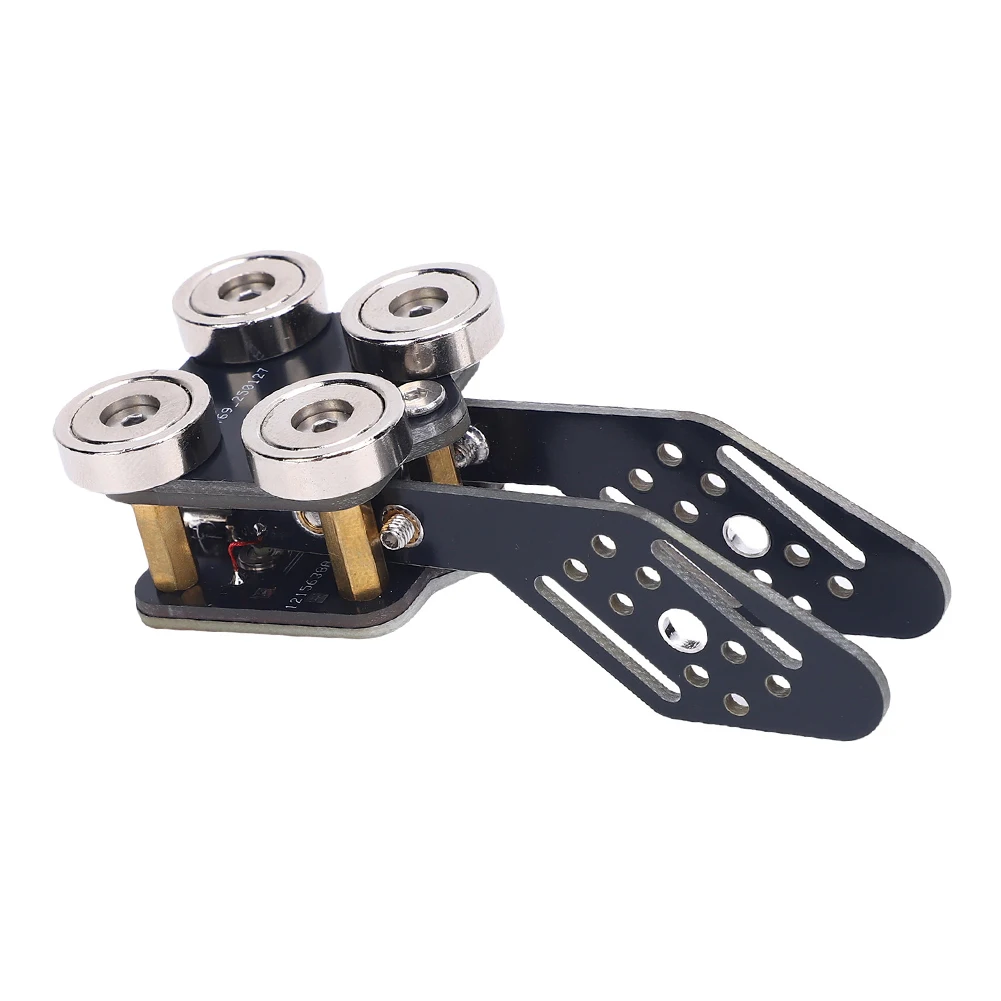 Dual Response Morse Code Paddle Keyer with Immersion Gold PCB for Ham Radio Operators Includes Magnetic Nd Base for Stability