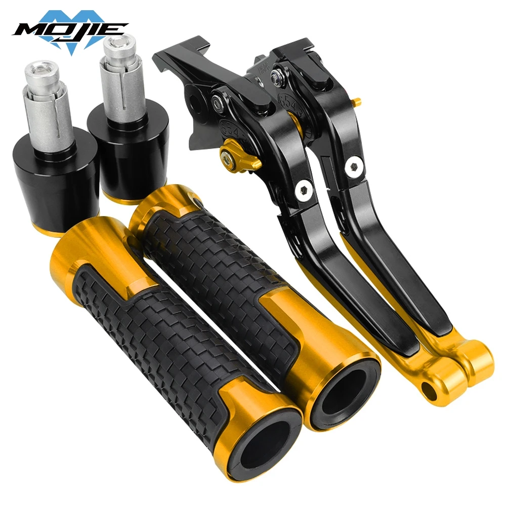 

For BMW F850GS / ADVENTURE 2017 -2023 2024 Motorcycle Extendable CNC Adjustable Brake Clutch Levers Handbar Grips Ends