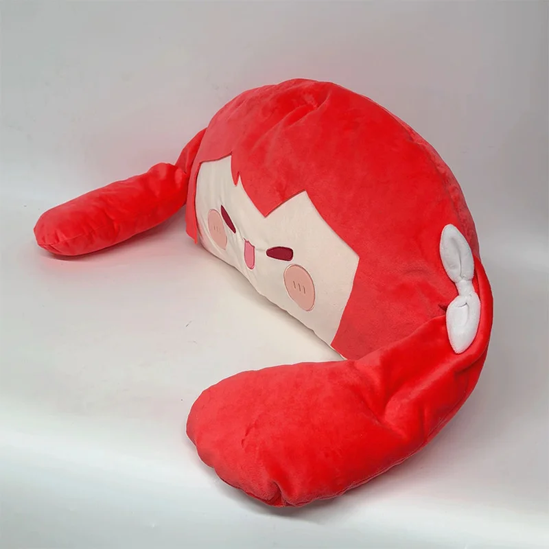 Kasane Teto Plush: travesseiro de abraço com tema de cantor virtual, brinquedo de pelúcia macio e boneca fofa para fãs de anime e vocaloid