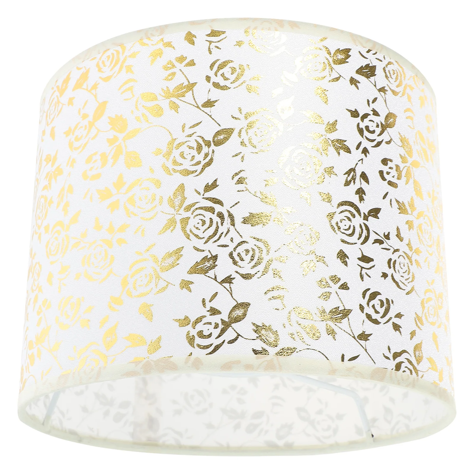 

Floral Fabric Lamp Shade Replacement Floor Desk Bedside Table Lampshade Decorative Light Cover For Wall E27 Socket