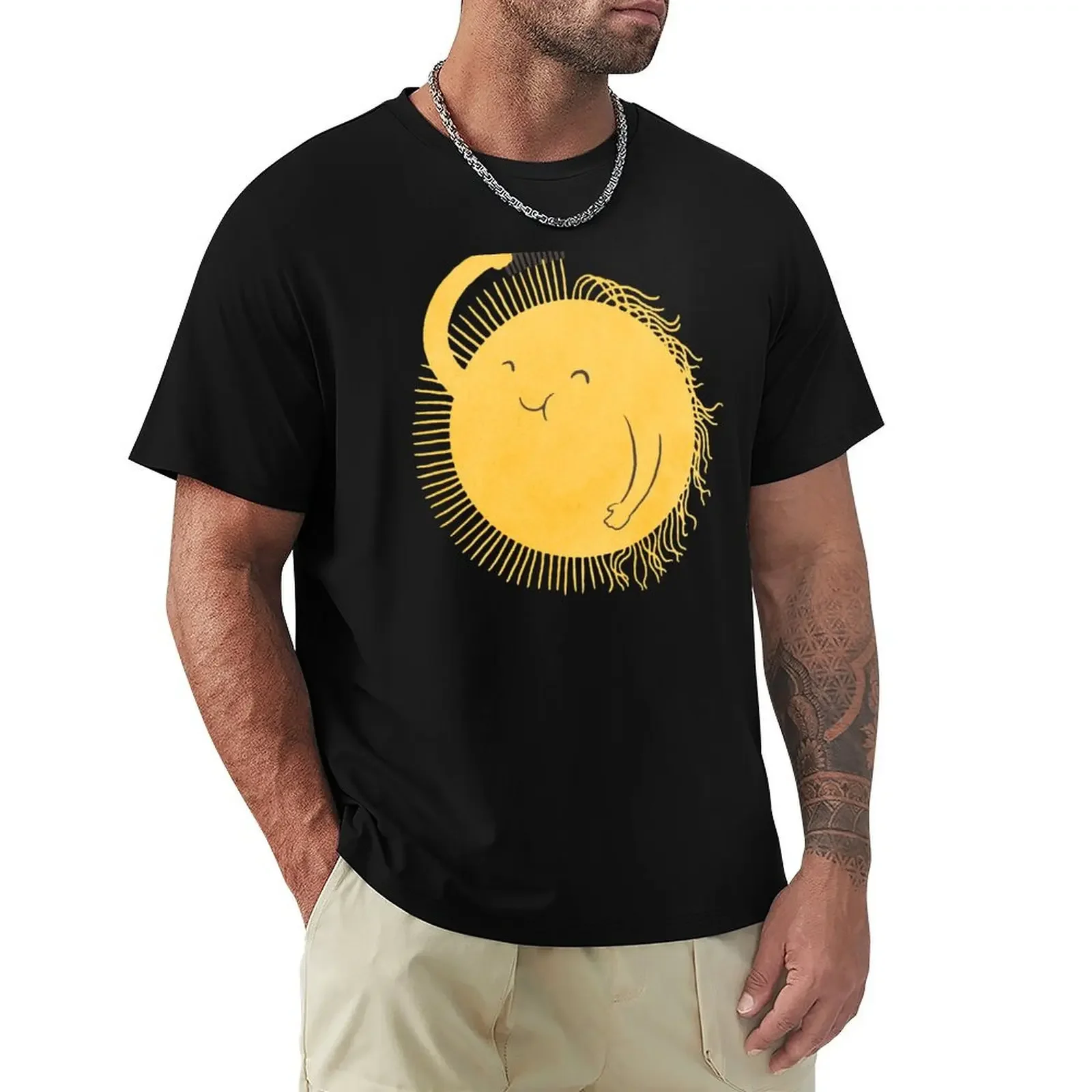 Sunshine will be ready in a minute T-Shirt tops vintage graphic tee basketball graphic tees men t shirts high quality