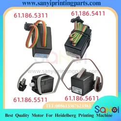 Best Quality 61.186.5311, 61.186.5411, 61.186.5511 61.186.5611 Motor For Heidelberg SM74 SM52 PM52 SM102 Printing Machine Parts