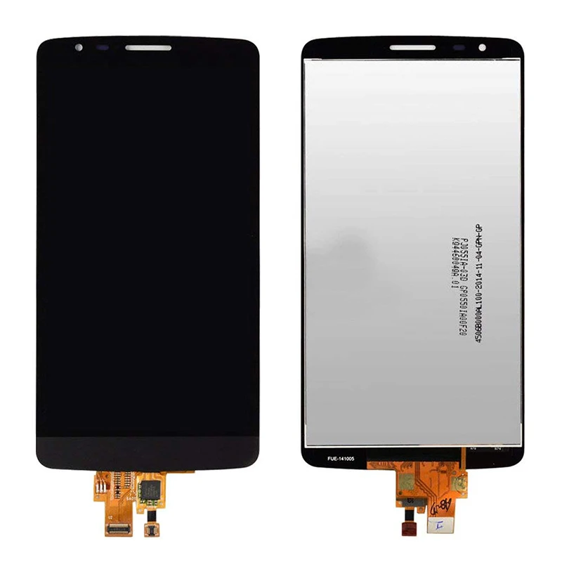 For LG G3 LCD D850 D851 D855 Display Touch Screen Digitizer Assembly With Frame Black White Gold Replacement Parts