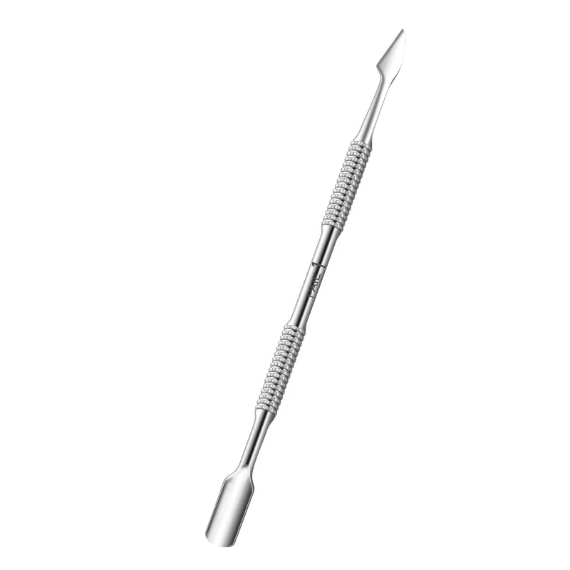 CNK Hook Type Cuticle Pusher Nail Polish Polish Peeler Scraper Remover Gel Nail Stainless Steel Clean Manicure Tool for Nail Art