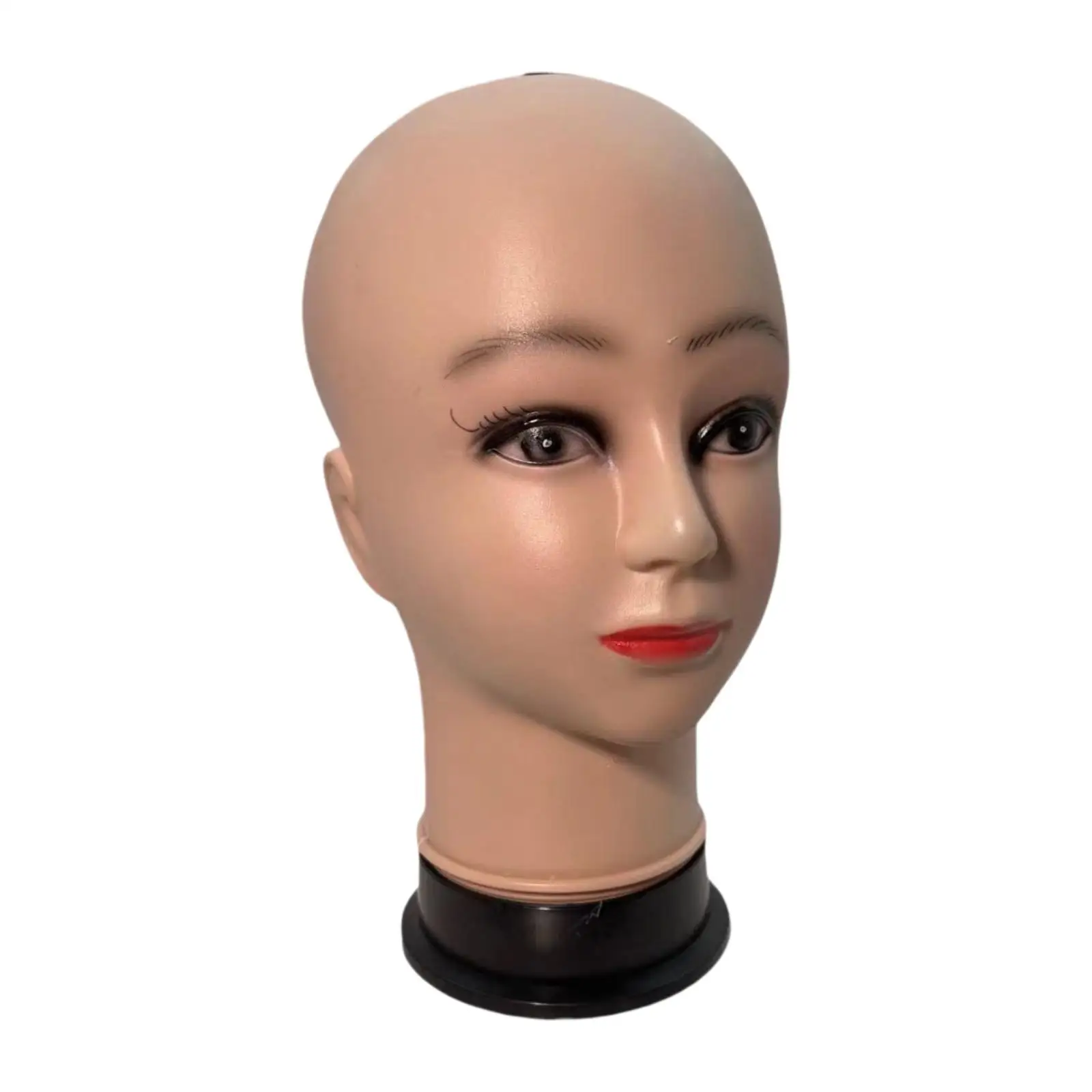 Female Manikin Head Fashion Hat Display Head for Home Salon Beginner Stylist