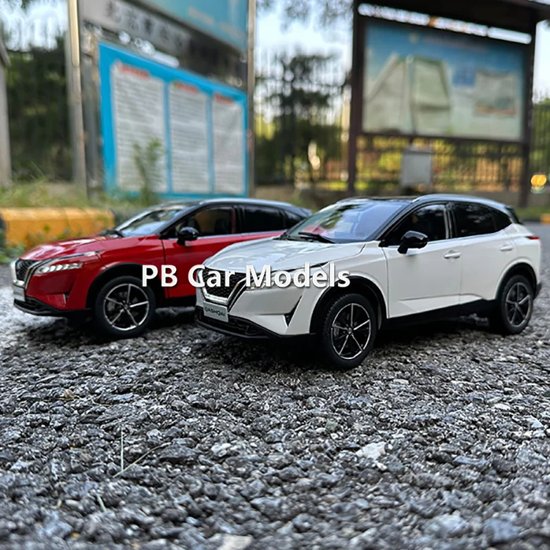 Original factory model QASHQAI 2023 SUV 1:18 alloy car model