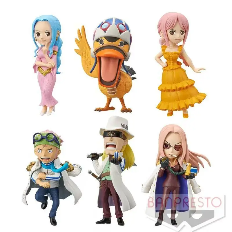 Bandai Original Banpresto ONE PIECE WCF World Conference 1 Coby Vivi Rebecca อะนิเมะแอ็คชั่นฟิกเกอร์ของเล่นเครื่องประดับของขวัญ
