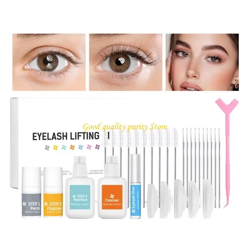 

M4YA Eyelash Lift for Beautifully Curled Lashes Safe and Effective Easy Eyelashes Perming for Various Lash Textures