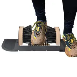 Boot And Shoe Brush Cleaner Scraper Heavy Duty Boot Brush Cleaner Outdoor Floor Mount Shoe Cleaner Brush For Home Mall Entrance