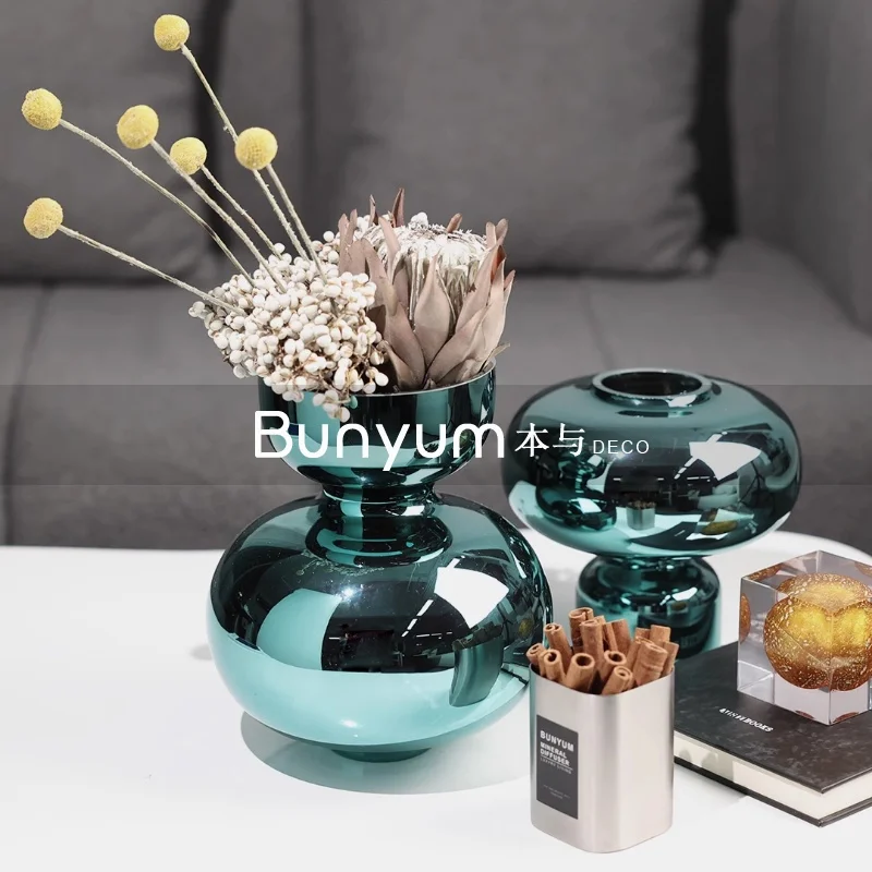 ديكورات مزهرية زجاجية متقدمة، تنسيقات الزهور، ديكورات الأزهار، غرف العينات، غرف المعيشة، طاولات الطعام، الجو، #3