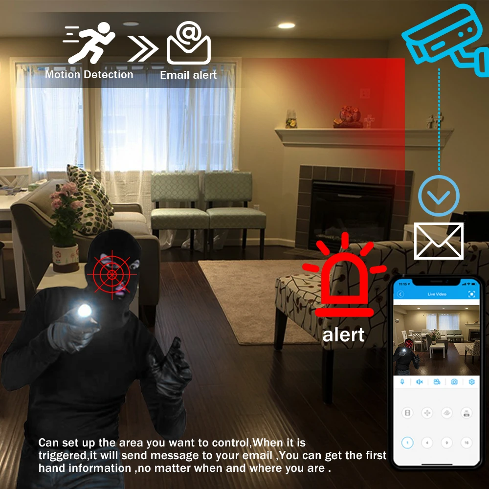 5MP Wifi Bullet Camera Camera System 4CH Outdoor Waterproof Audio Record 8CH Wireless NVR Kit 8CH CCTV Video Surveillance Kit