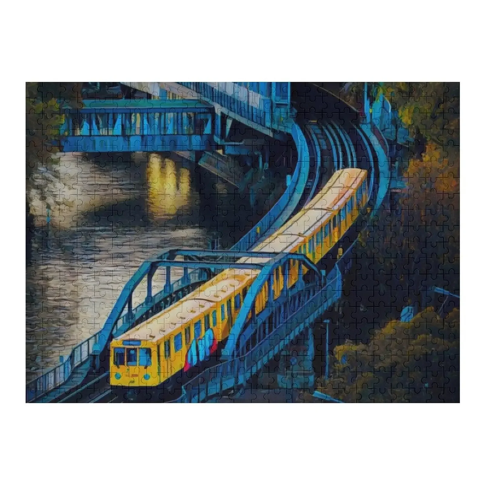 

Ubahn Jigsaw Puzzle Works Of Art Wooden Animal Puzzle