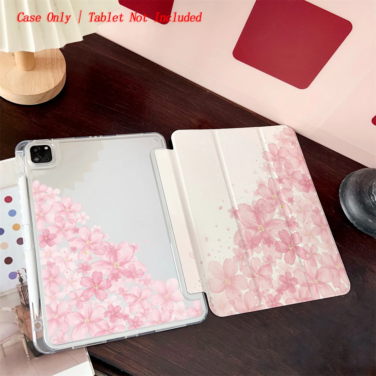 Slim Fit Premium TPU Tablet Cover, Shockproof Durable Lightweight Protective Case for iPad Samsung Huawei Honor Redmi Xiaomi