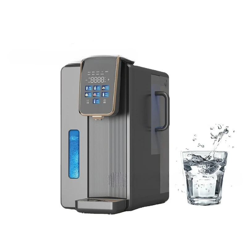 

A variety of temperature adjustment with ice water SPE electrolysis hydrogen molecule hydrogen rich desktop water dispenser