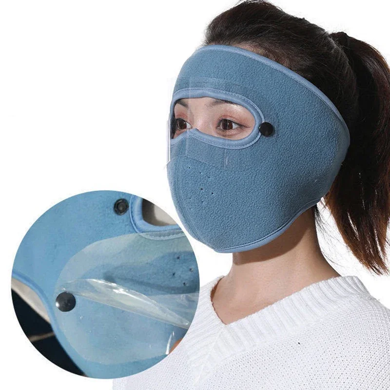 

Зимняя велосипедная маска для лица, ветрозащитная мужская и женская для катания на лыжах, сноуборде, мотоцикла, спорта на открытом воздухе, Балаклава, теплая дышащая кепка