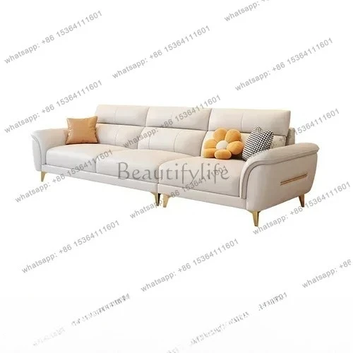 PG Simple Fancy Comfortable Sofa Soft Square Wood Nordic Reclinable Modern Sofa Modular White Salon Meuble Living Room Furniture
