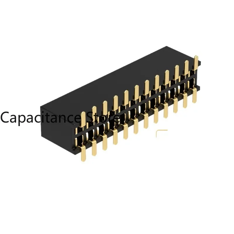 

10 шт. 1,27 мм гнездовой разъем, двухрядный H4.30W3.0, пластик 90 градусов/180 градусов/SMD с колонкой/без колонки