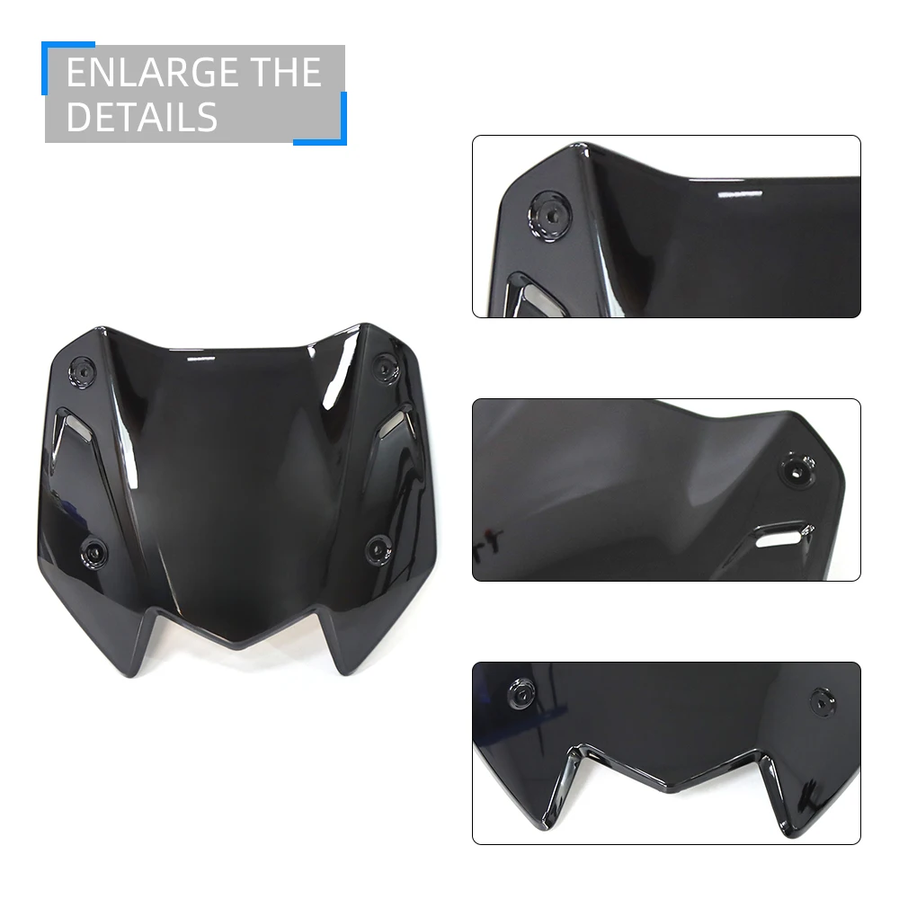 Motorcycle Windshield Fit For T-MAX 560 TECH MAX 2025 2026 TMAX560 TECH MAX Windscreen Visor screen