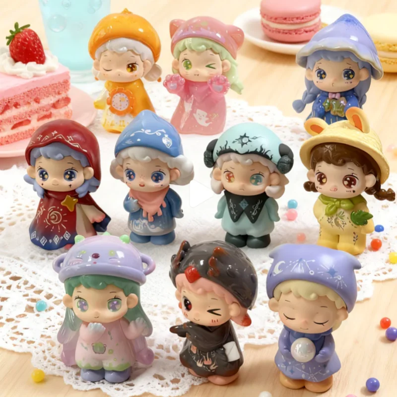 Подлинная серия Yaya Magic Academy, слепая коробка, модные коллекционные фигурки, украшение для рабочего стола, изысканные и интересные игрушки Kawaii