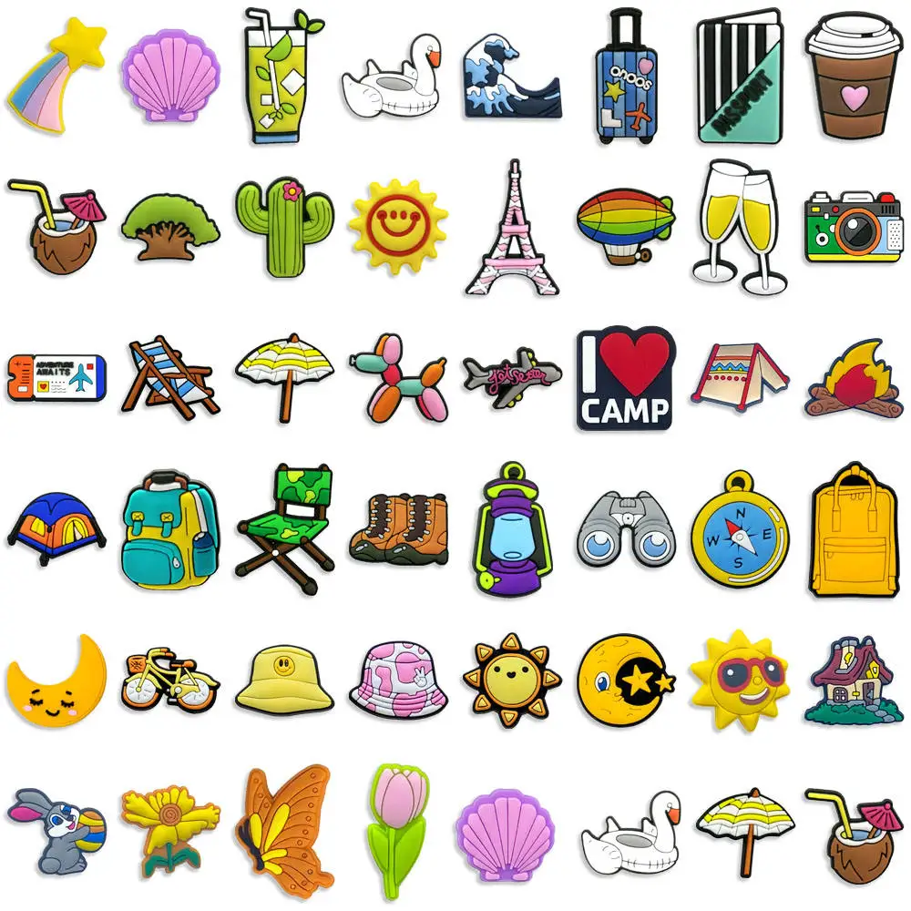 1-50 قطعة أحذية الترفيه والخارجية إكسسوارات ساحرة أحذية رياضية كرتونية مقاطع أحذية زينة ذاتية الصنع دبابيس هدايا لحفلات الأطفال #1