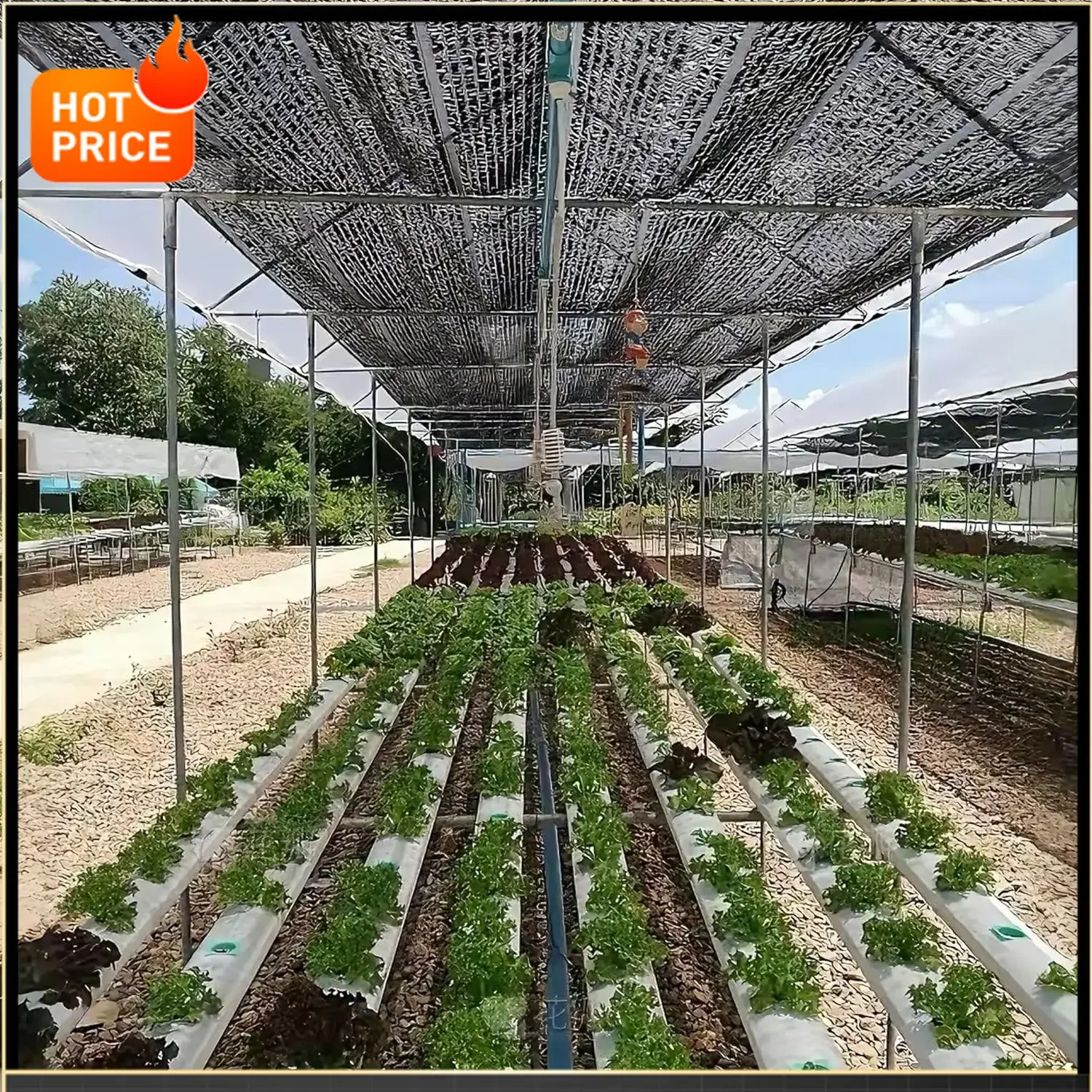 

Бестселлер! Черная затеняющая сетка 70%, 30x50 футов, сетчатый тент - Садовое затеняющее полотно для теплиц, патио, овощей, растений