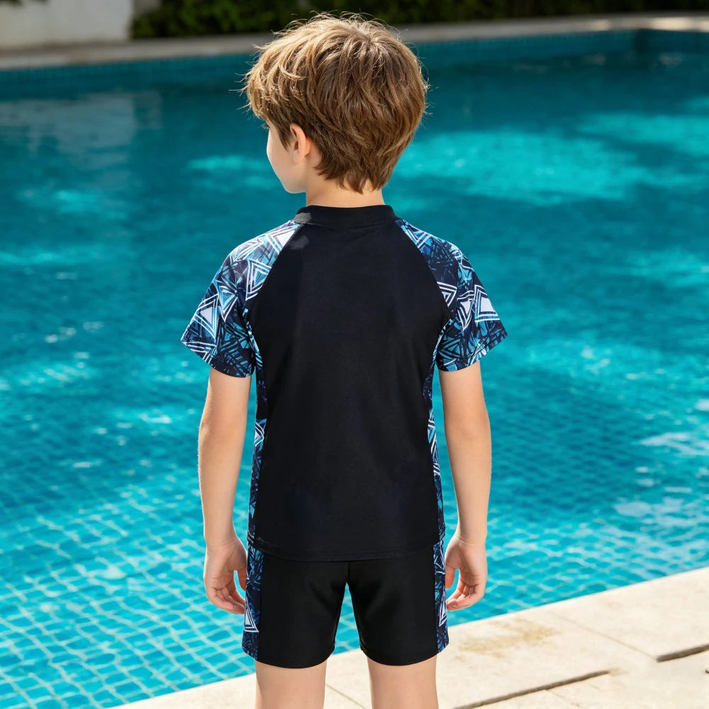 Boys Two Piece Swimming Suit 3 - đánh giá và giá A Bathing Ape Camo