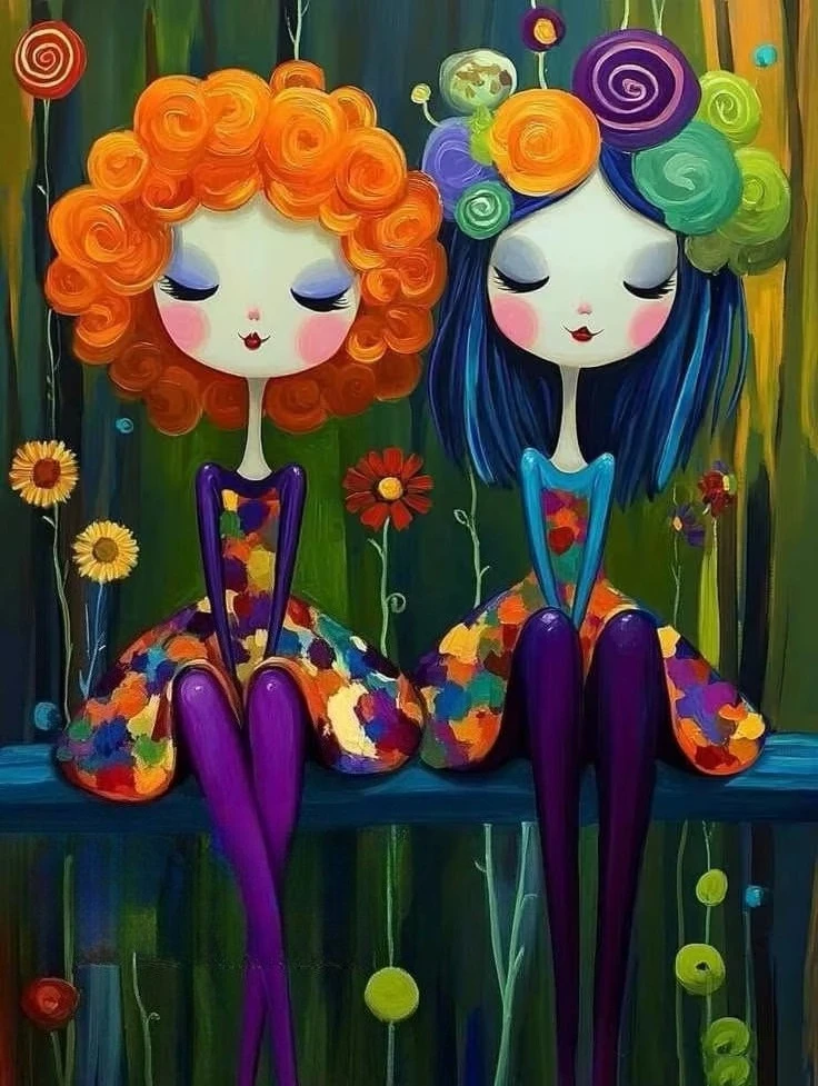 

Fashion Big Eyes Girls Cartoon 500/1000/1200/2000 PCS Jigsaw Puzzles Family Activity Games for Gameroom Bedroom Gifts