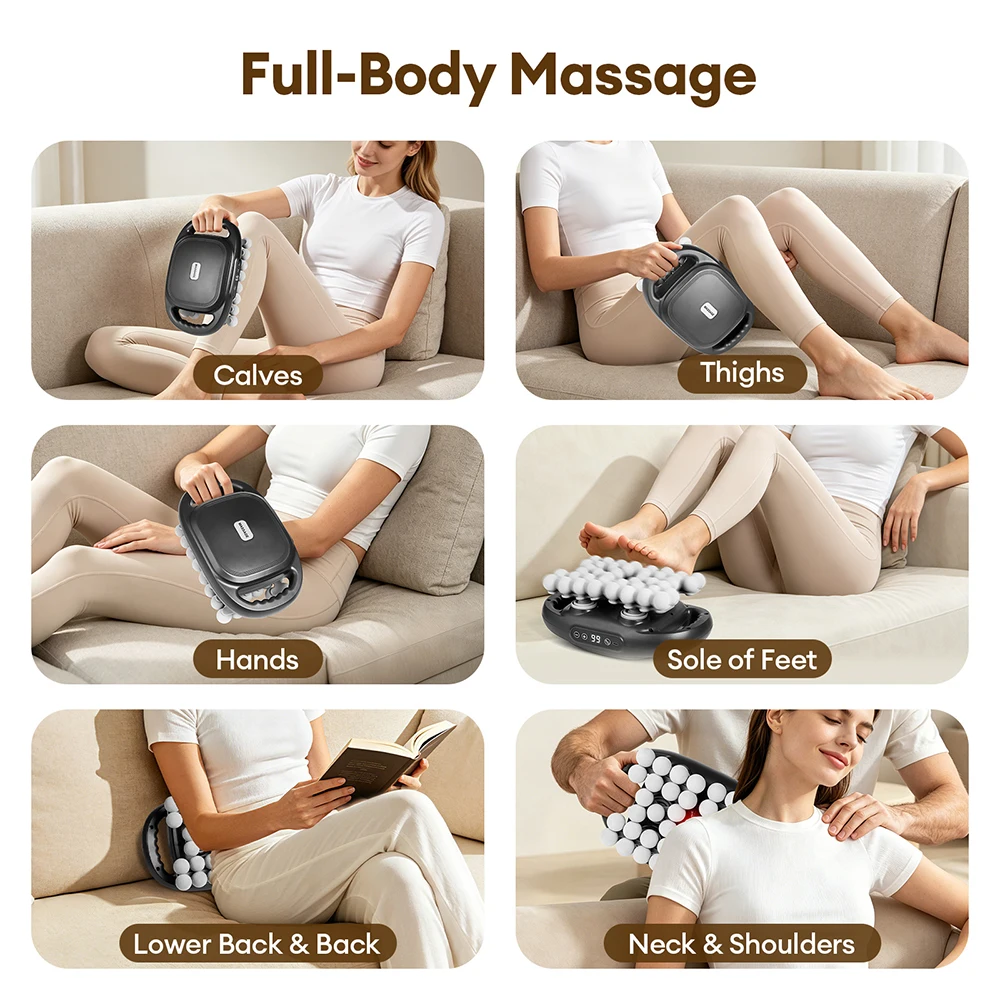 Upgrade Fascia Gun 99 Level Electric Fascia Massage Gun High-frequency Vibration Deep Tissue Muscle Massager for Home Office Gym view 6