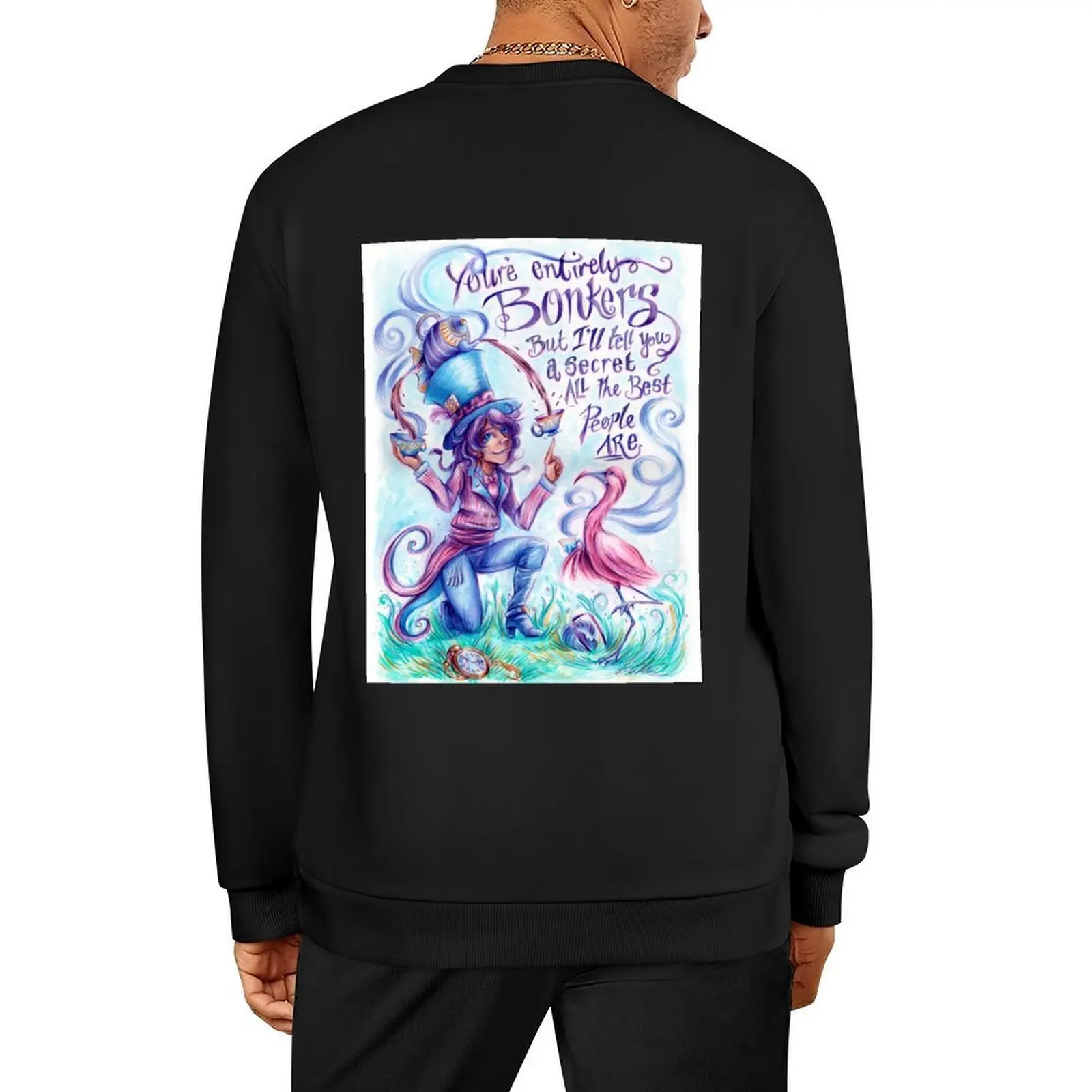 

You're Entirely Bonkers Pullover aesthetic clothing tracksuit anime clothing sports sweatshirt man
