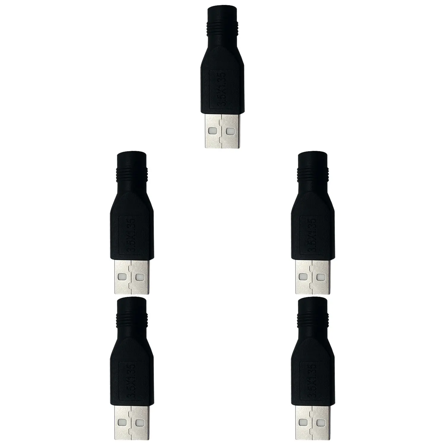 USB to DC Power Adapter DC3.5x1.35mm to USB converter for cameras, routers, LED strips and many sizes of compatible products