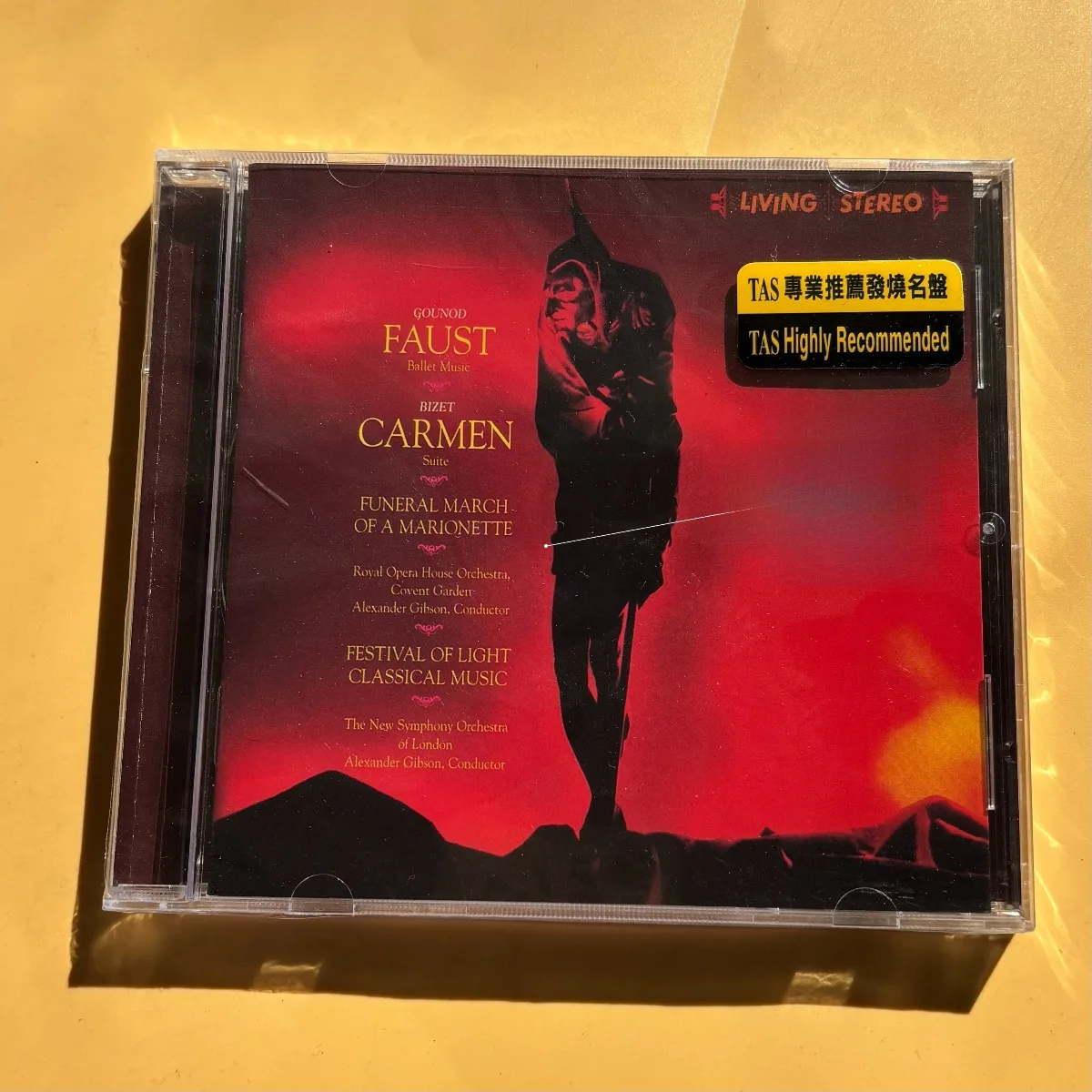 

Gounod Faust Ballet Bizet Carmen Suite Classical CD Living Stereo TAS Recommended Alexander Gibson Audiophile CD