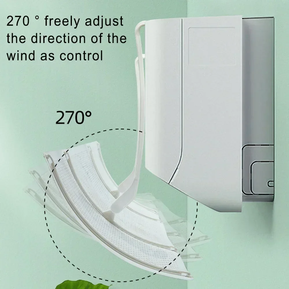 Universal Air Conditioner Wind Deflector Wall-mounted Air Conditioning Windshield Anti-Direct Blowing Retractable Outlet Baffle