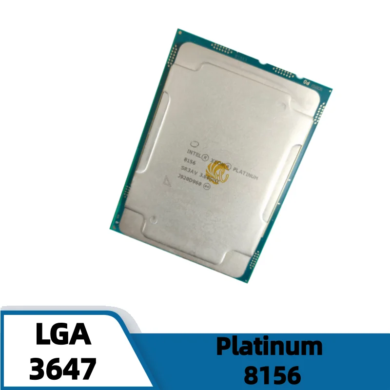 

Процессор Xeon Platinum 8156, 4 ядра, 8 потоков, 3,6 ГГц, 16,5 МБ, 105 Вт, LGA3647 для C621