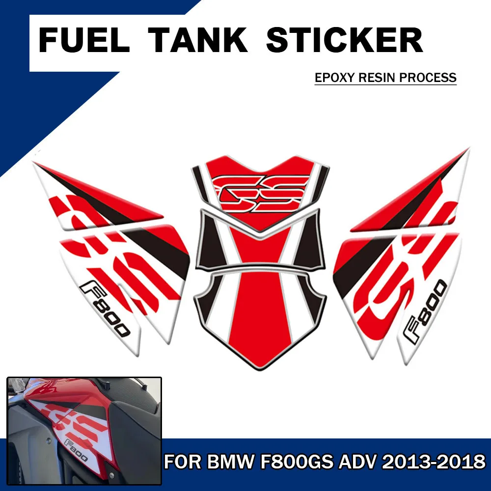 

For BMW F800GS ADV Motorcycle 3D Fuel Tank Pad Cover Sticker Protector Decal For F800 GS Adventure 2013 2014 2015 2016 2017 2018