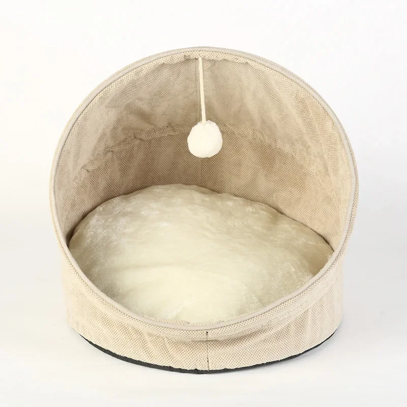 

Закрытое складное кошачье гнездо Cyber Celebrity — компактная кровать для домашних животных