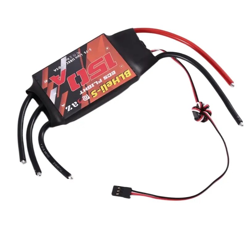 mach-blheli-rc-brushless-esc-150a-electric-speed-controller-for-quadcopter-aircraft-model-fixed-wing-multi-axis-fpv-rc-drone